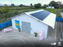 Entregada aula solar interactiva para 580 niños de la vereda El Estero