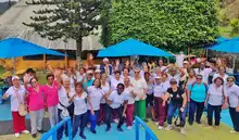 Con clases de baile, historia y piscina, adultos mayores disfrutaron un recorrido de naturaleza en zona rural de Cali