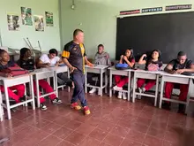 Estudiantes del Inem le apuestan al Fútbol en Paz