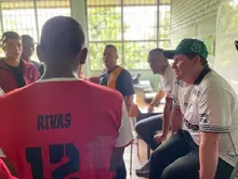 Estudiantes del Inem le apuestan al Fútbol en Paz