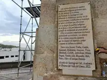 Instalan nueva placa del monumento de Sebastián de Belalcázar 