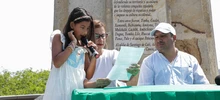 Sebastián de Belalcázar fue puesto en pie con placa de reconocimiento a los pueblos indígenas