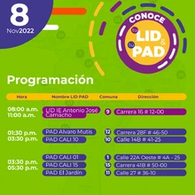 Inició la segunda feria ‘Conoce tu LID y tu PAD’, que llegará a 19 comunas de Cali 