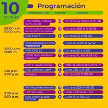 Inició la segunda feria ‘Conoce tu LID y tu PAD’, que llegará a 19 comunas de Cali 