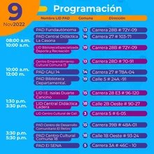 Inició la segunda feria ‘Conoce tu LID y tu PAD’, que llegará a 19 comunas de Cali 