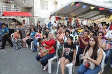 Cuídate Ve llegó con música y baile a Montebello
