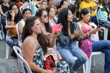 Cuídate Ve llegó con música y baile a Montebello