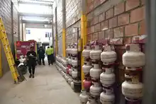 Autoridades cierran en el oriente, establecimiento donde comercializaban gas de manera irreglamentaria 