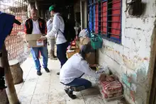 Una brigada de atención llegó este sábado a los sectores afectados por las inundaciones