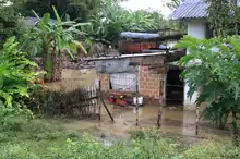 Una brigada de atención llegó este sábado a los sectores afectados por las inundaciones