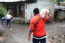 Una brigada de atención llegó este sábado a los sectores afectados por las inundaciones