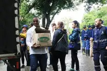Una brigada de atención llegó este sábado a los sectores afectados por las inundaciones