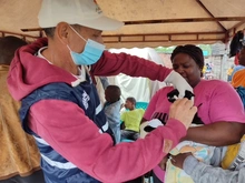 Dagma brindó atención veterinaria en zona inundada del jarillón del río Cauca