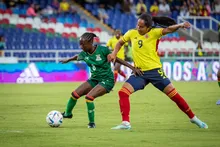 Colombia venció a Zambia en fútbol femenino en Cali Ciudad Deportiva