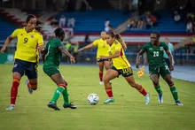 Colombia venció a Zambia en fútbol femenino en Cali Ciudad Deportiva