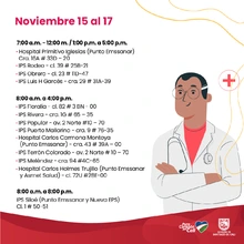 Salud Pública dispone un punto para actualización de datos Sisbén