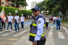 Jornada de manifestación en Cali transcurrió con normalidad 