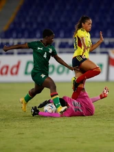 Otro triunfo de la Selección Colombia femenina sobre Zambia en segundo amistoso en Cali