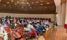 Alejandra Borrero fue homenajeada en el XV Festival Audiovisual Diálogo en Femenino