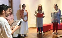 Alejandra Borrero fue homenajeada en el XV Festival Audiovisual Diálogo en Femenino
