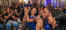 Los jóvenes de Todas y Todos a Estudiar se movieron al ritmo de la salsa