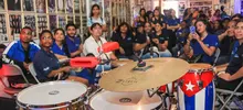 Los jóvenes de Todas y Todos a Estudiar se movieron al ritmo de la salsa