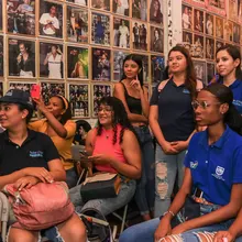 Los jóvenes de Todas y Todos a Estudiar se movieron al ritmo de la salsa