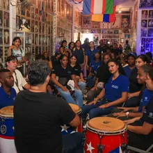Los jóvenes de Todas y Todos a Estudiar se movieron al ritmo de la salsa