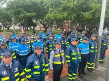 Segundo ‘día sin carro y sin moto’ inició con ciclopaseo desde el parque de Las Banderas hasta la Plazoleta Jairo Varela