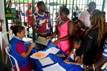 Comunidad de Aldovea y Cauquita recibió atención en feria de servicios