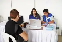 Hacienda sirvió a la ciudadanía gracias a la Feria Multiservicios en San Judas