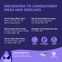 Salud Pública adelanta acciones de promoción y prevención de violencia contra la mujer 