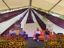 Así se desarrolló el primer día de la Feria Económica Violeta de Corazón por las Mujeres