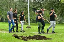 Estudiantes del ICESI y Antonio José Camacho celebraron sus éxitos y la amistad en el corazón de Pance