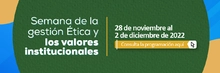Semana de los valores 