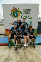 La selección de patinaje caleña va rodando en oro