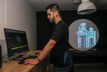 Alumbrado navideño con pasión y creatividad