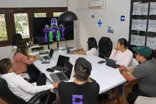 Alumbrado navideño con pasión y creatividad