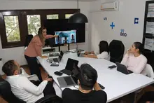 Alumbrado navideño con pasión y creatividad