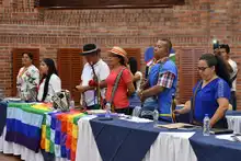 Gobierno Distrital avanza en compromisos con los cabildos indígenas