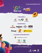 Lista la programación de la Feria de Cali… ¡mirala¡ Es Con Vos