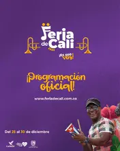 Lista la programación de la Feria de Cali… ¡mirala¡ Es Con Vos