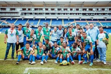 Cali también celebró el oro en el fútbol masculino de los Juegos Departamentales