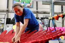 Madres cabeza de familia, las artesanas del Alumbrado Navideño