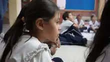 Niñas y niños de Manuela Beltrán recibieron a Hacienda con alegría
