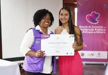 55 mujeres se graduaron de la ‘Escuela de Formación en Incidencia Política con Enfoque de Género’