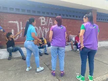 Personas en situación de calle, felices de celebrar sus cumpleaños