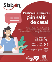 Cali continúa proceso de actualización de encuesta Sisbén y afiliación en salud 