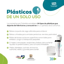 Alcaldía de Cali dice no, a los plásticos de un solo uso