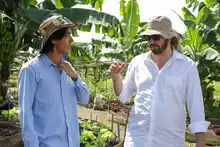 Agencias de cooperación internacional resaltan valor social de huertas y jardines del jarillón